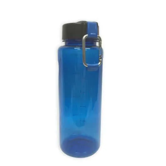 1 Litre Wide Mouth Water Bottle with Carabiner