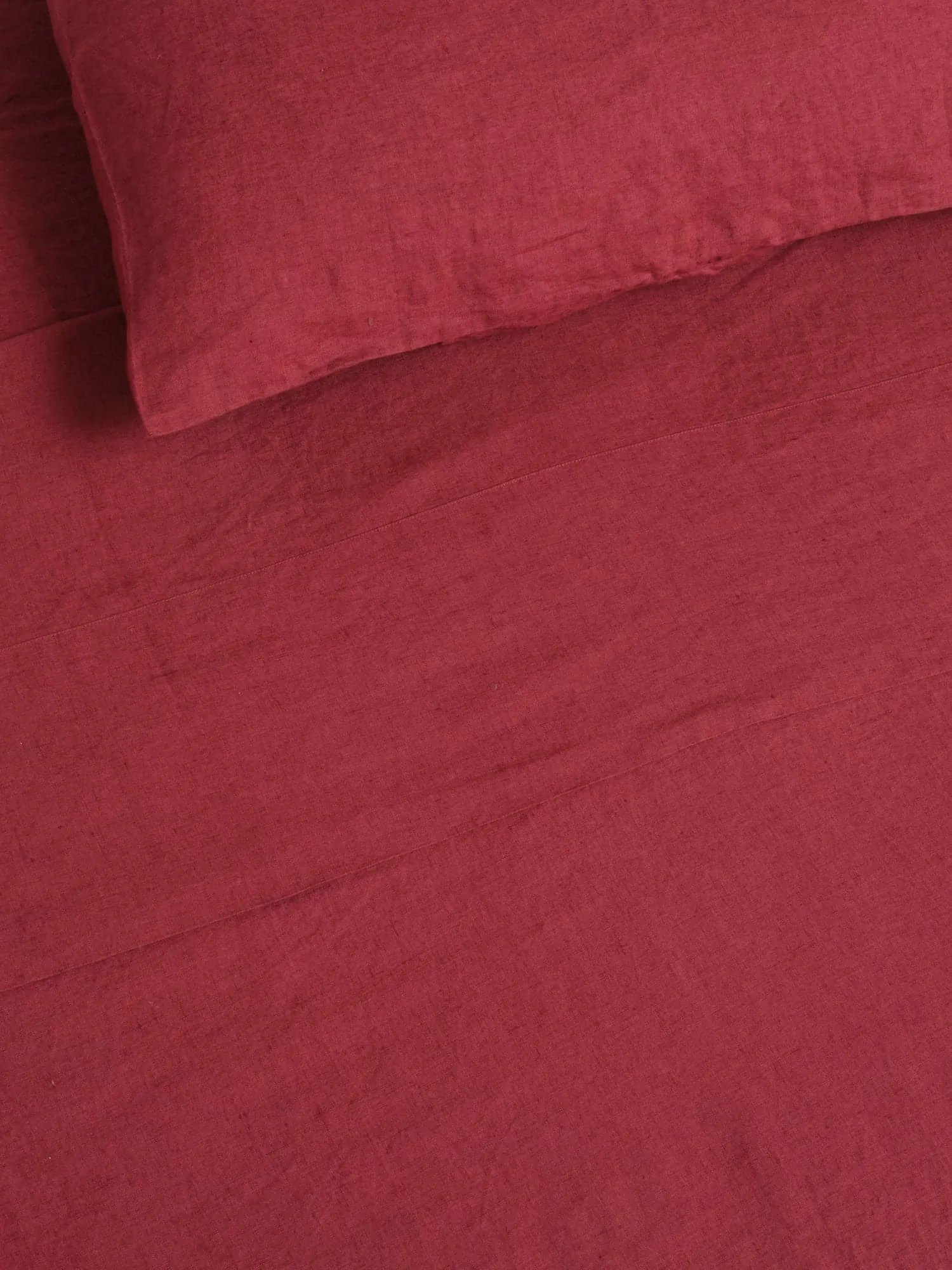 100% Linen Duvet Set in Pinot