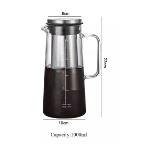 1000Ml Iced Coffee Maker Glass If-21