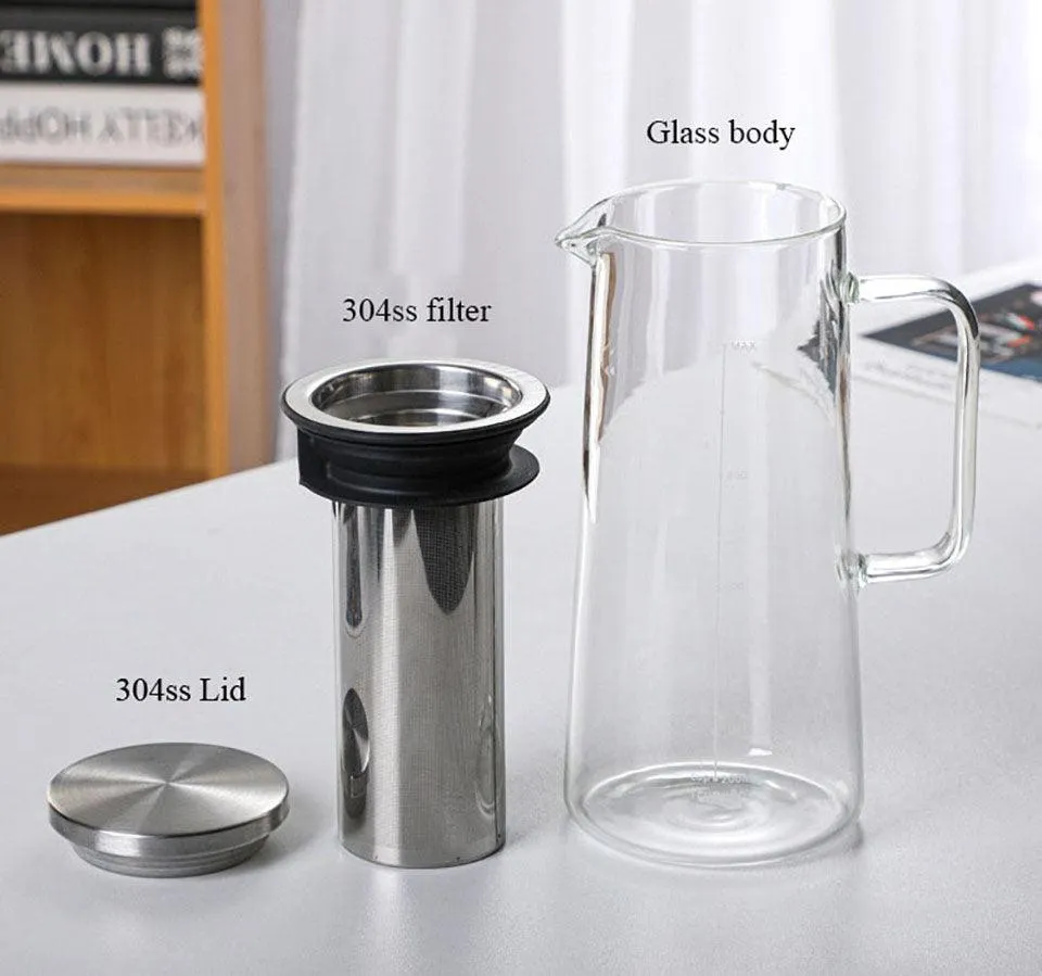 1000Ml Iced Coffee Maker Glass If-21