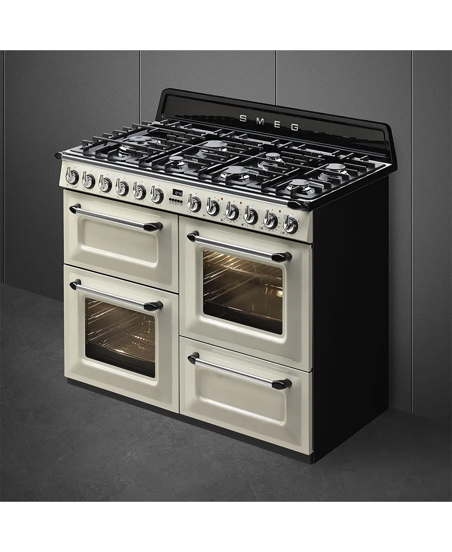 110cm Victoria Traditional Dual Fuel Range Cooker | Cream