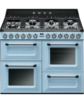 110cm Victoria Traditional Dual Fuel Range Cooker | Pastel Blue