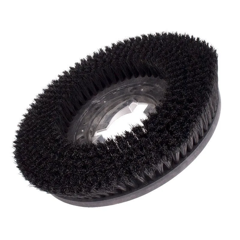 13" Floor Buffer Everyday Floor Scrubbing Brush w/ Nylon Bristles (11" Actual Diameter)