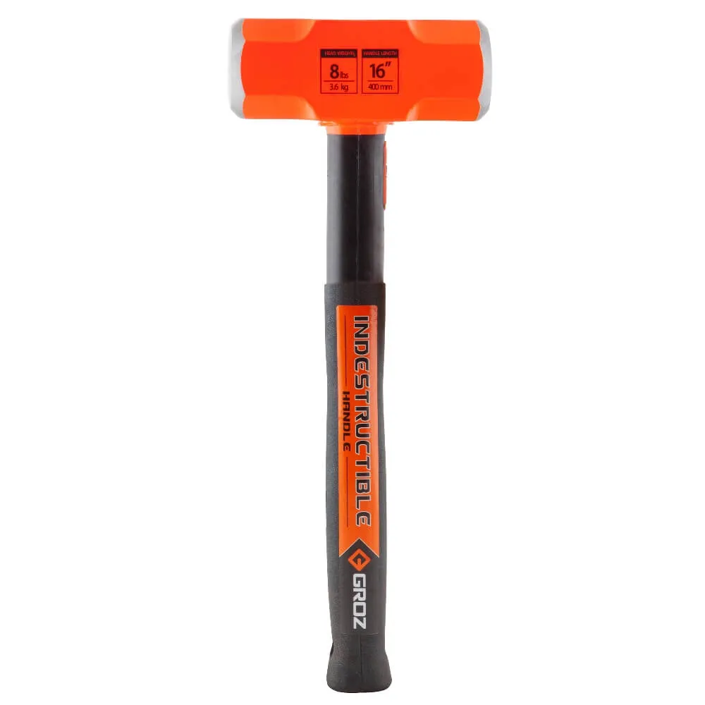 16" Indestructible Handle Sledge Hammer, 8 lb.