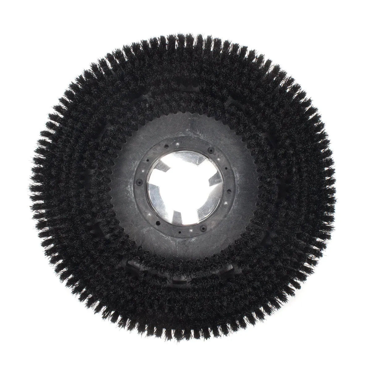 20" Floor Buffer Everyday Floor Scrubbing Brush w/ Nylon Bristles (18" Actual Diameter)