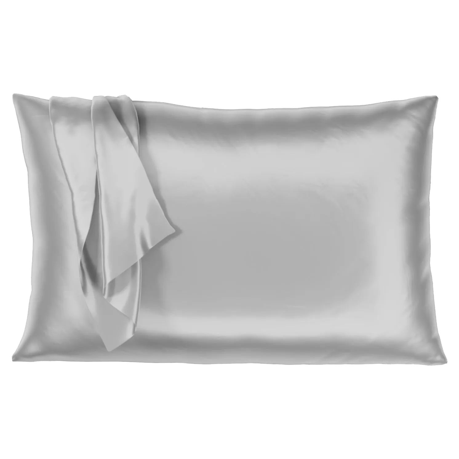 22 Momme Silk Pillowcase - Silver