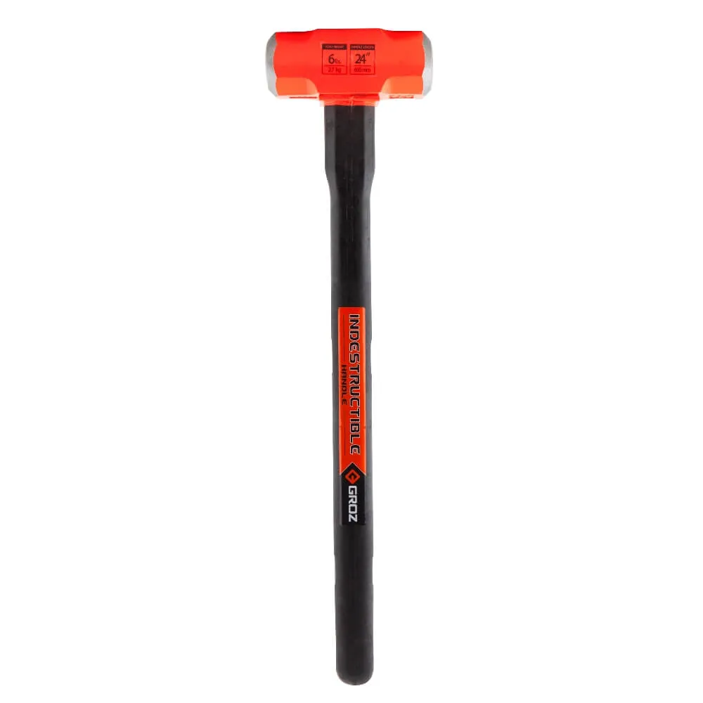 24" Indestructible Handle Sledge Hammer, 6 lb.