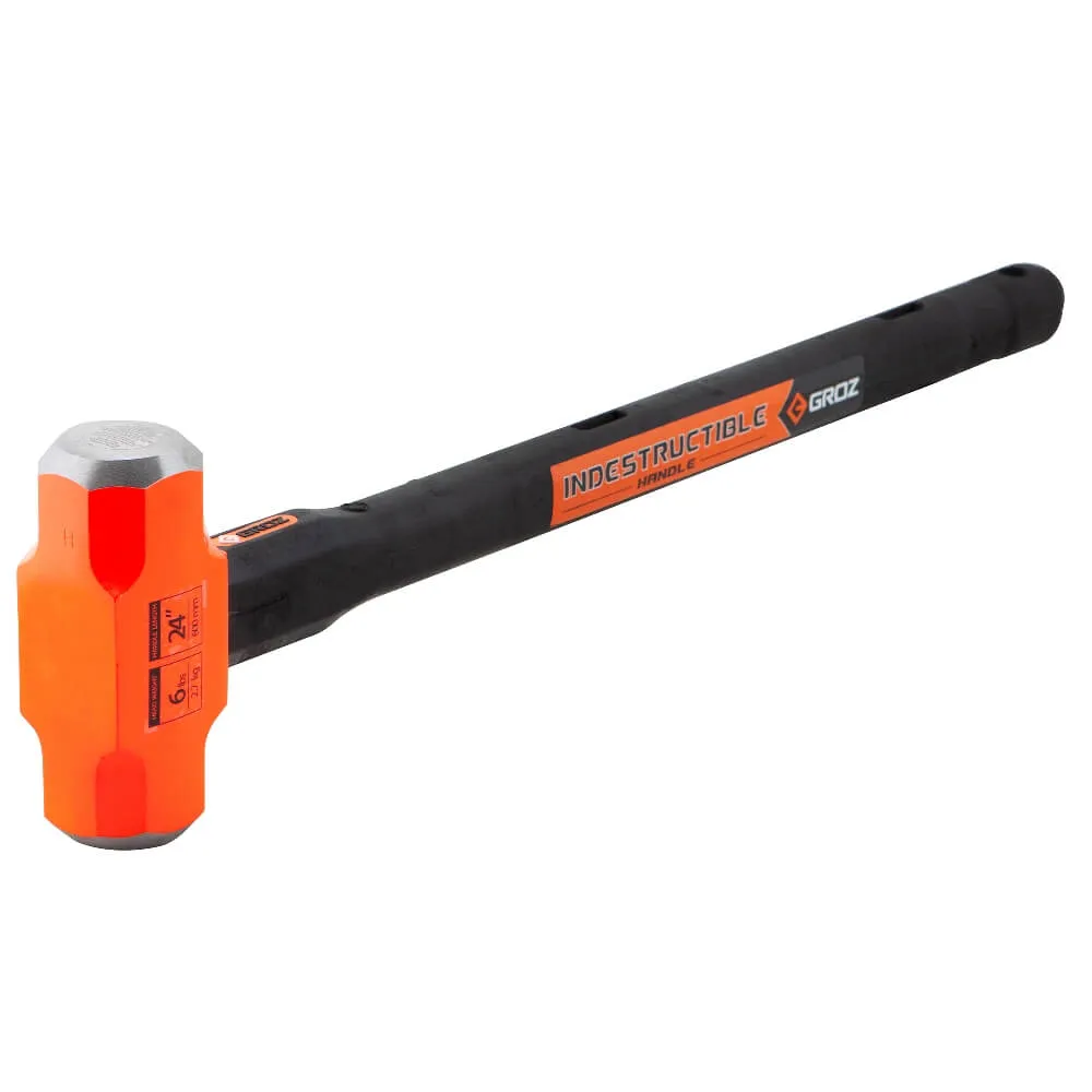 24" Indestructible Handle Sledge Hammer, 6 lb.