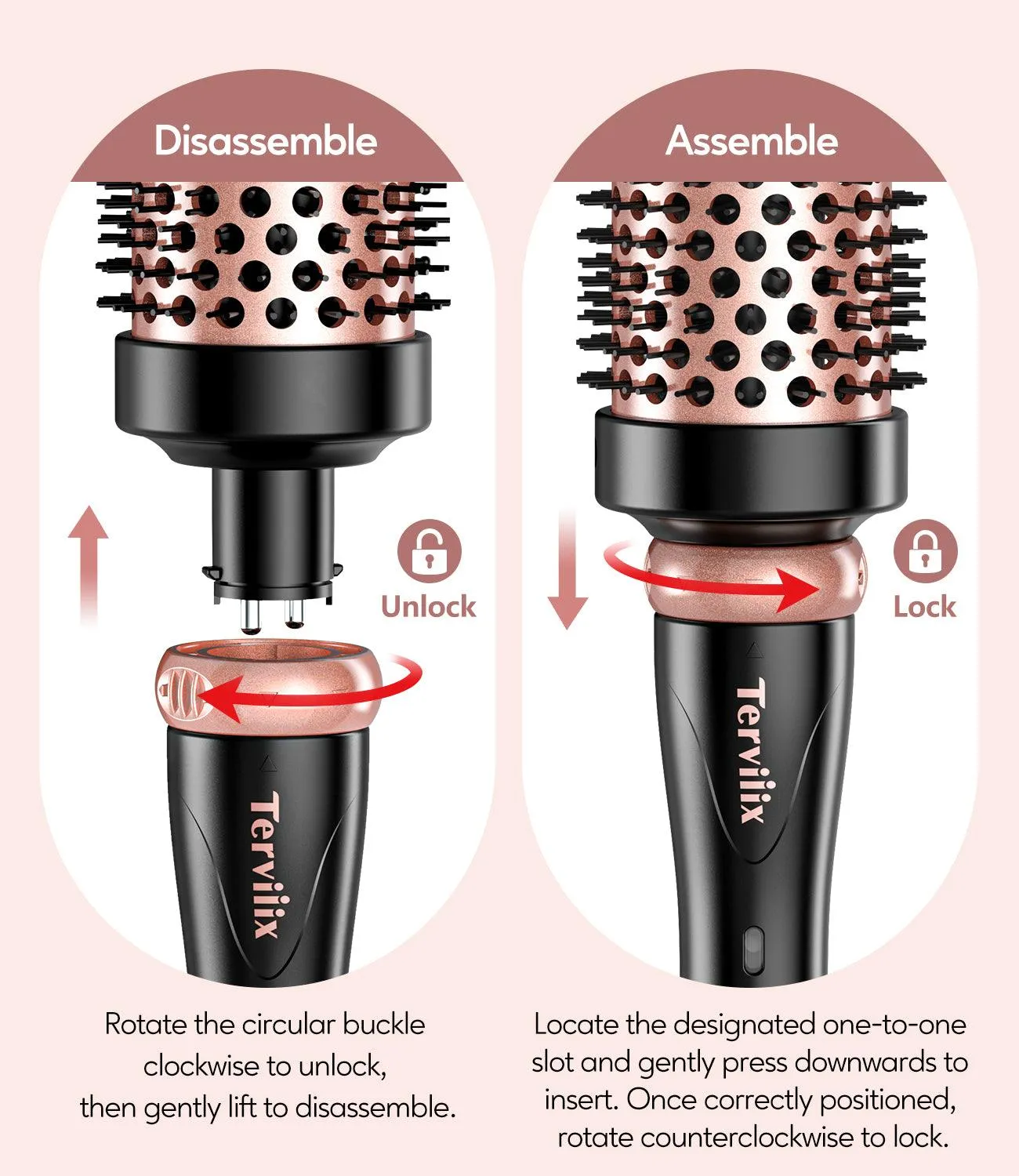 3-IN-1 Thermal Brush Set