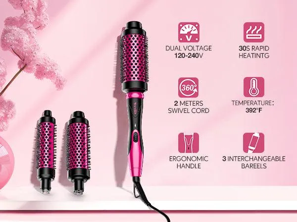 3-IN-1 Thermal Brush Set