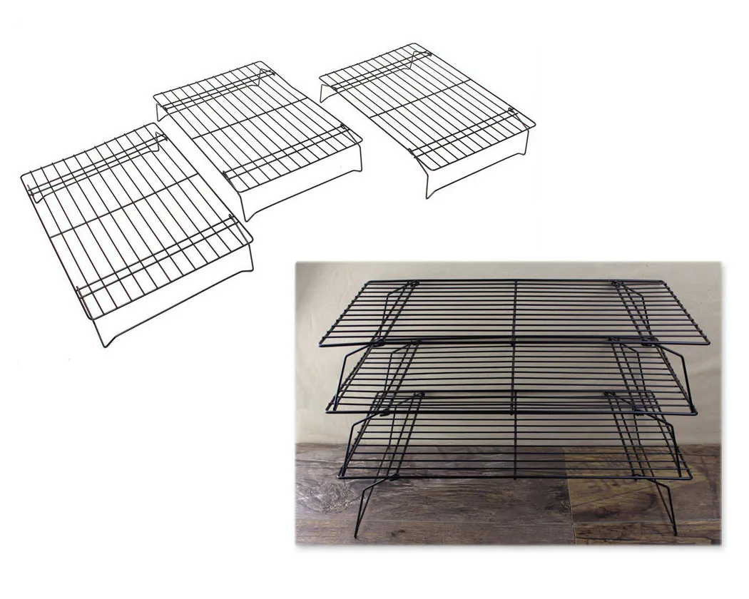 3 Tiers Stainless Steel Baking Cooling Rack