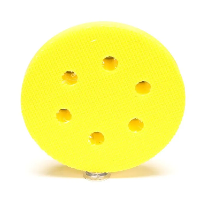 3M™ Hookit™ Clean Sanding Soft Disc Pad 20428, 3 in x 3/4 in x 1/4-20 External 6 Holes, 10 per case