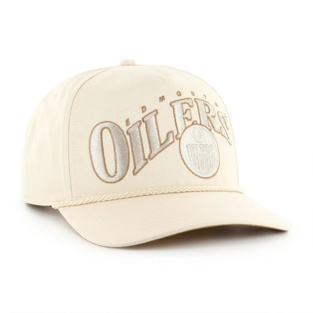 '47 Brand Men's NHL Edmonton Oilers Wave Neutral Hitch Cap