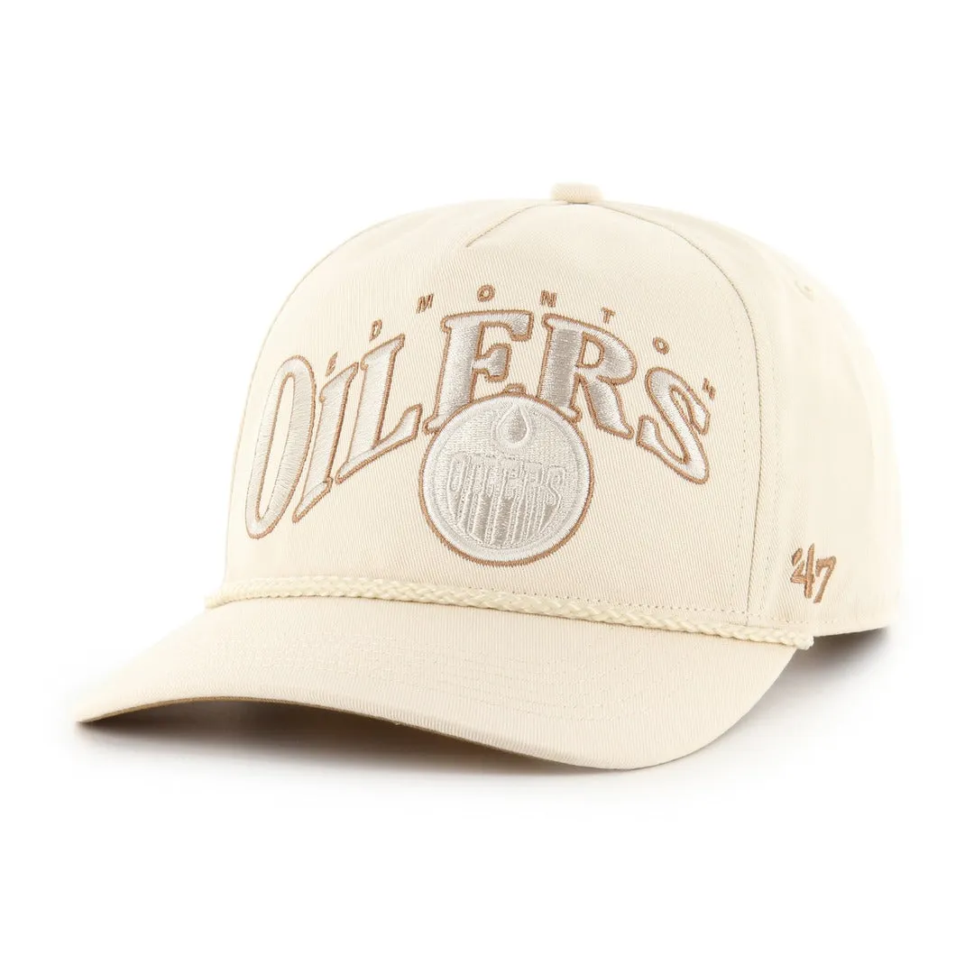 '47 Brand Men's NHL Edmonton Oilers Wave Neutral Hitch Cap