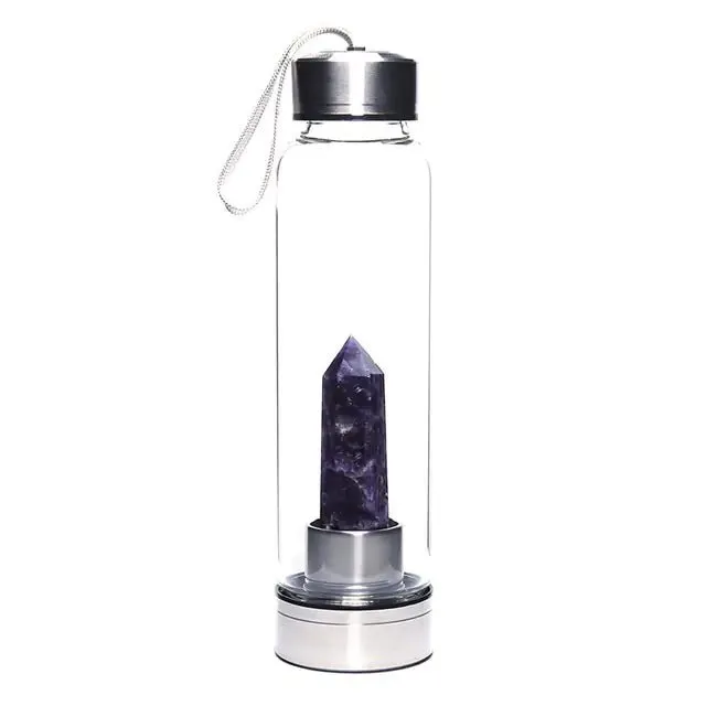 500ml Natural Crystal Water Bottle