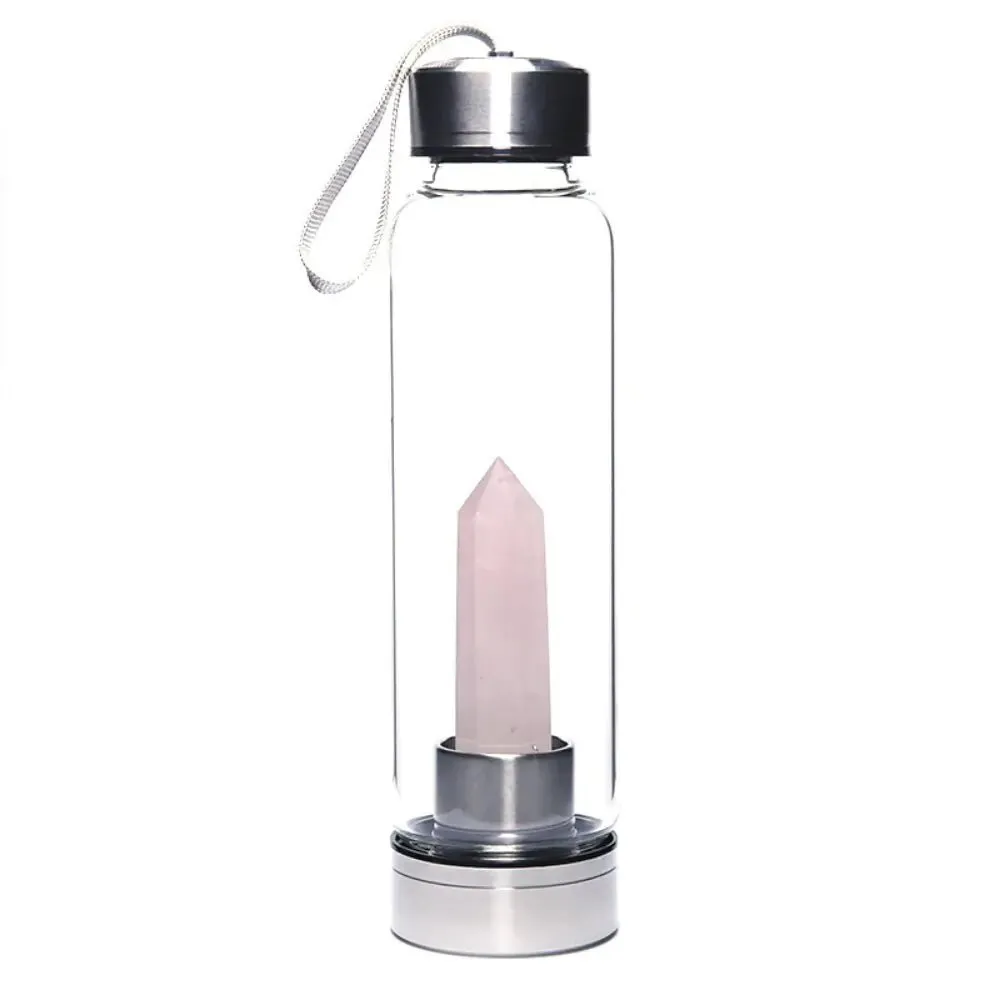 500ml Natural Crystal Water Bottle