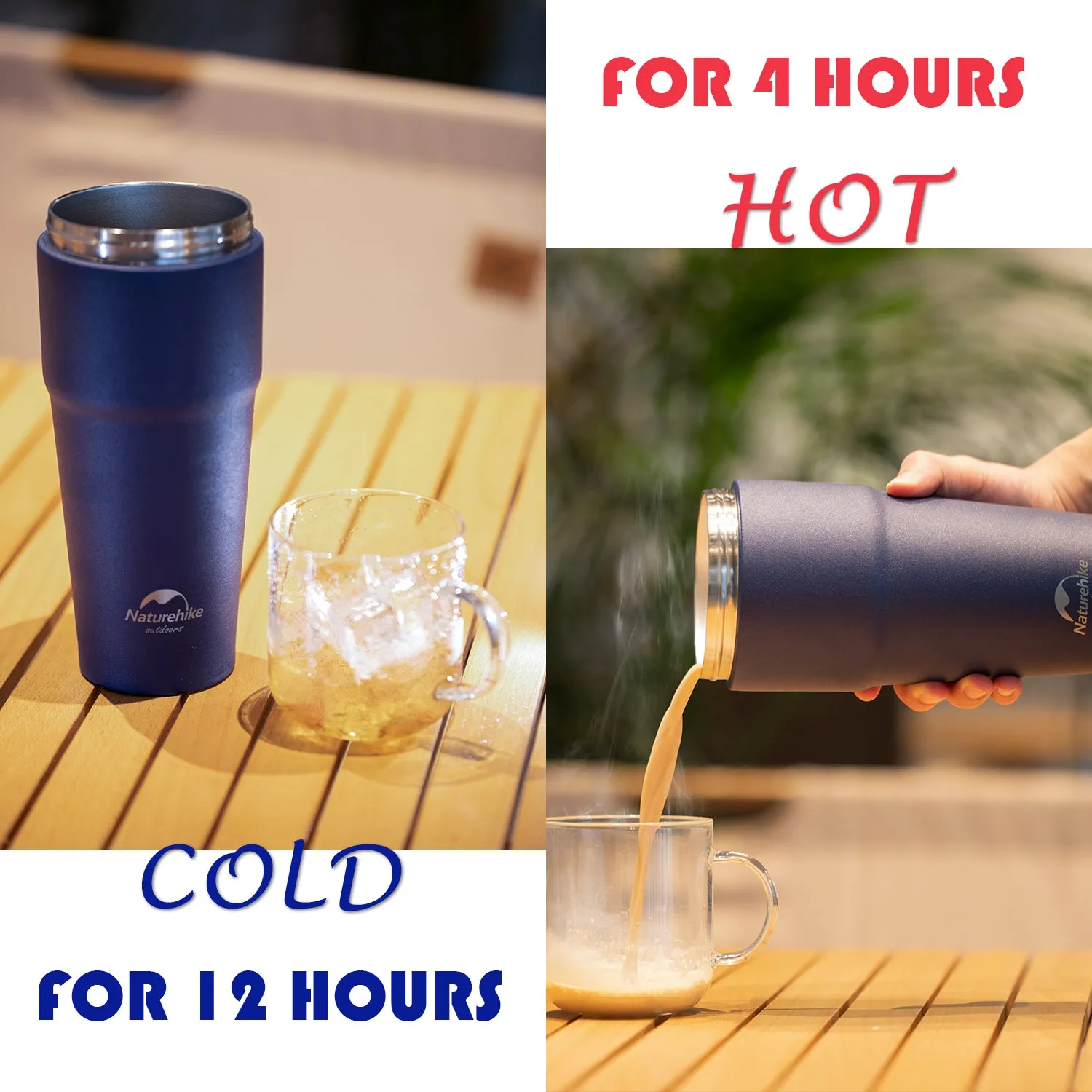 750ml HOT/COLD Stainless Steel Travel Coffee Cup