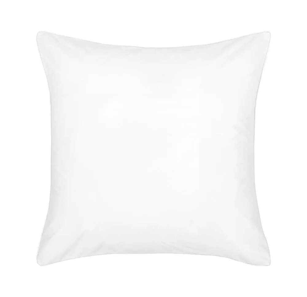 Accessorize Hotel Deluxe Cotton Piped Pillowcase  - WHITE