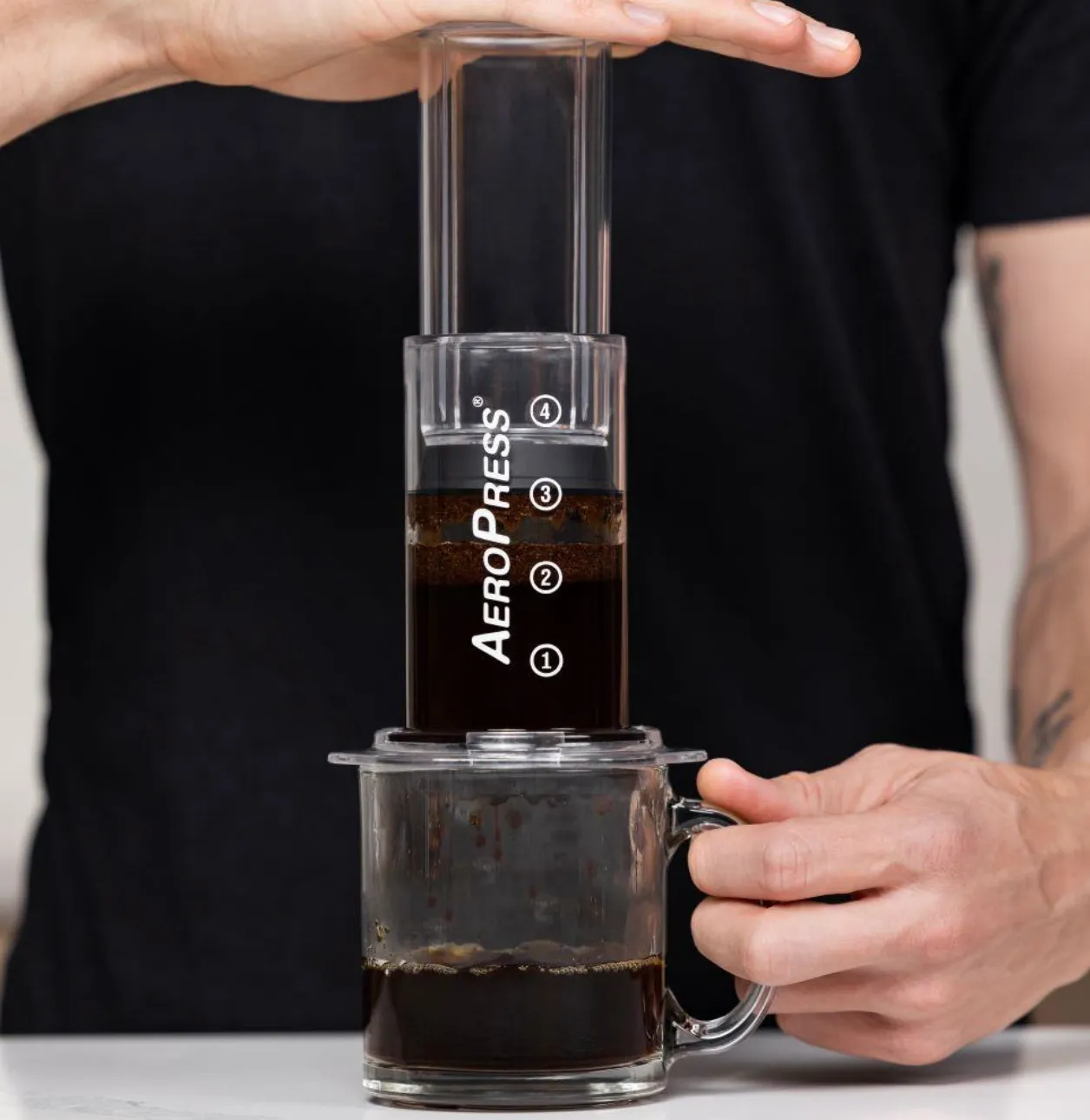 AeroPress Clear coffee maker