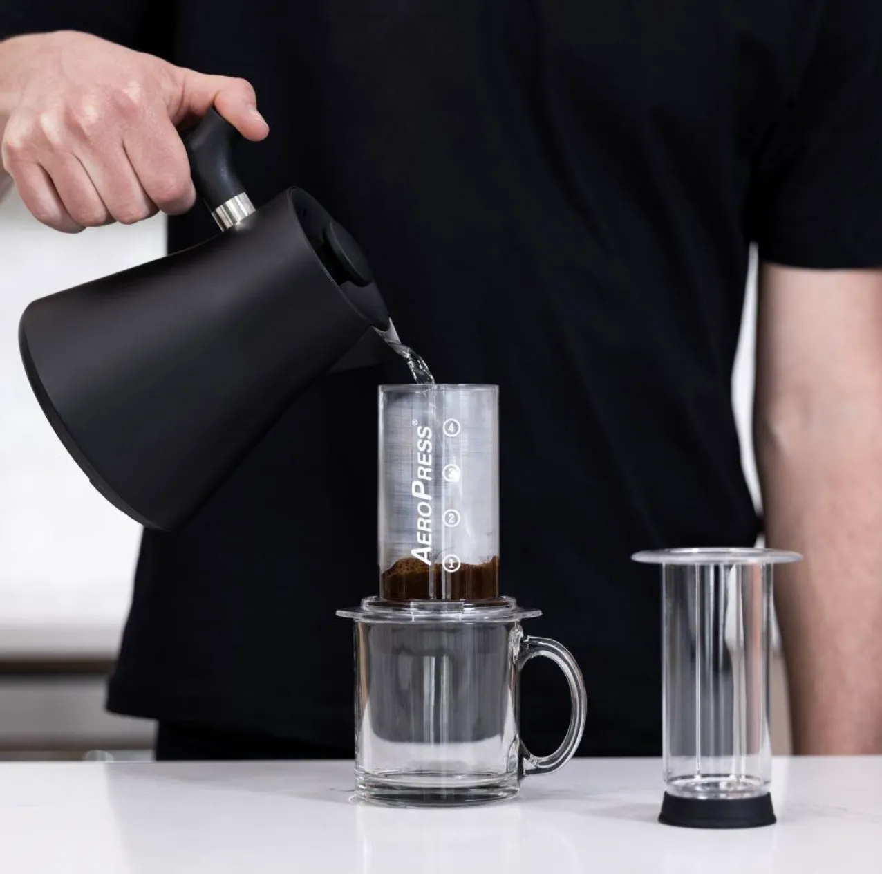 AeroPress Clear coffee maker