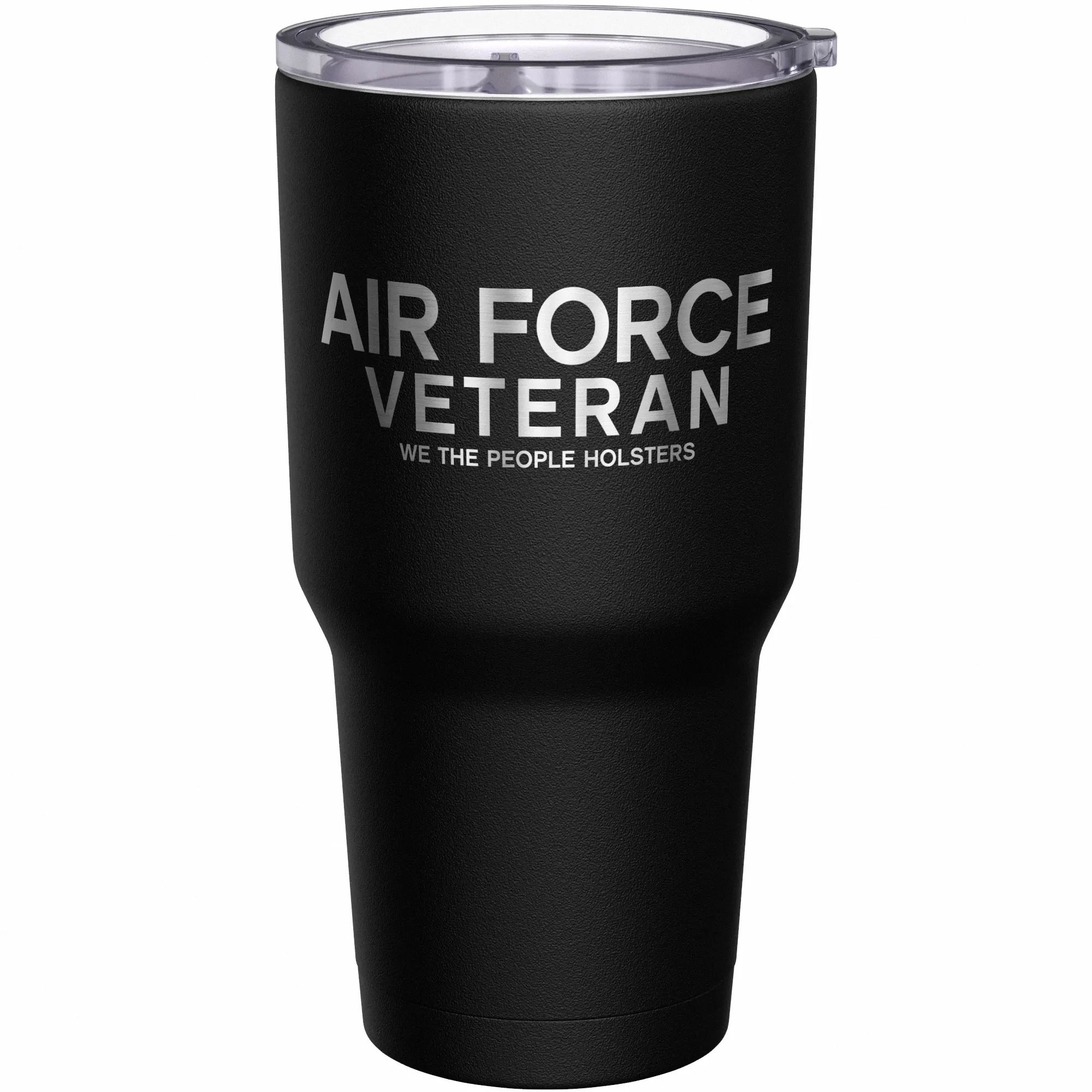 Air Force Vet   American Flag Stainless Steel Tumbler