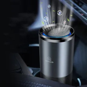 Air Purifier Ionizer Negative Ion Aluminum Alloy Car Air Freshener Activated Carbon Formaldehyde