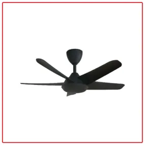 Alpha Alkova RACER-5B/40 40 Inch Straight-Cut Blades Ceiling Fan