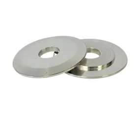 Aluminum Buffing Wheel Safety Flanges Set 4.5 x 1.25