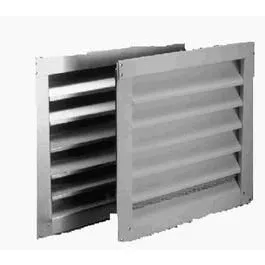 Aluminum Gable Louver Vent, White, 18 x 24-In.