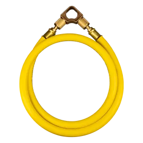 Appion MH380004AAY MegaFlow 3/8in Hose - 4 ft (1/4FL to 1/4FL) Yellow