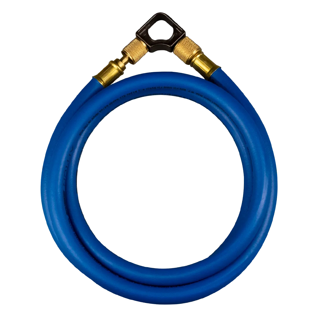 Appion MH380006EAB MegaFlow 3/8in Hose - 6 ft [3/8FL to 1/4FL] Blue