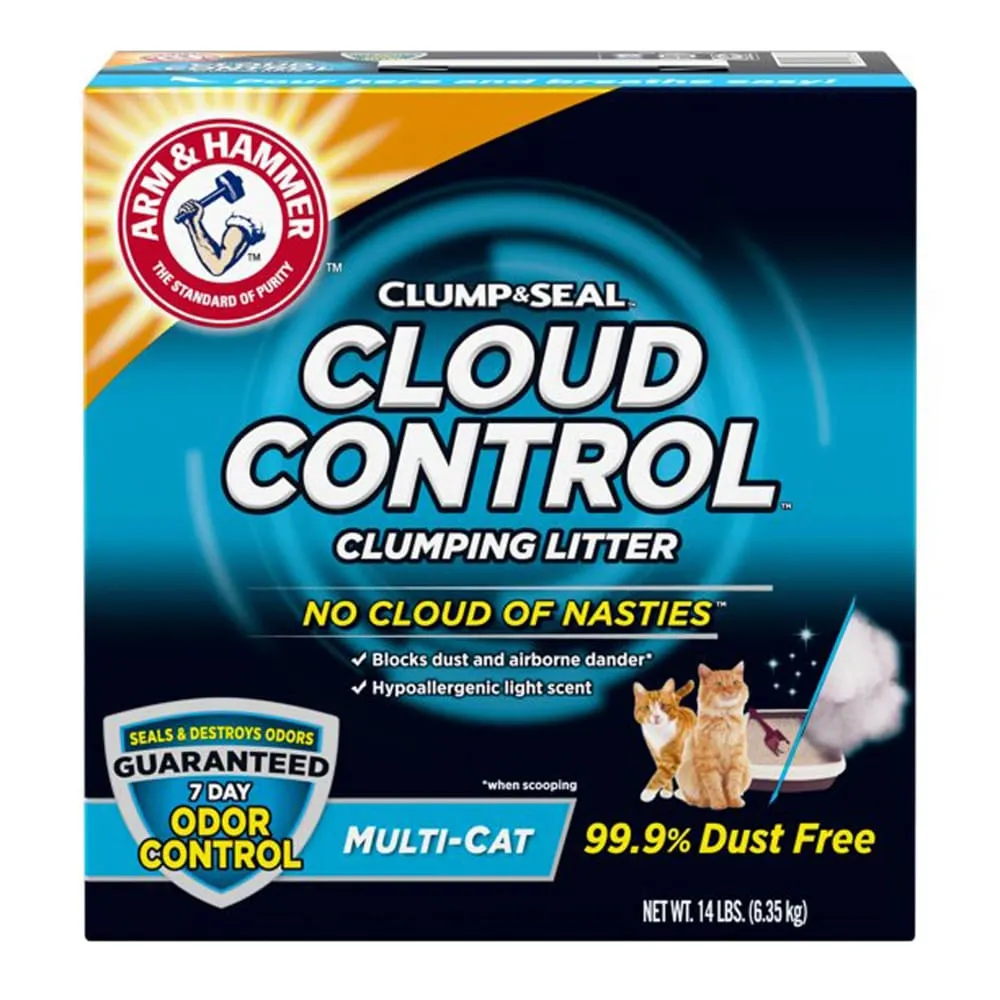 Arm and Hammer Cloud Control Multi-Cat Clumping Cat Litter 14 lb