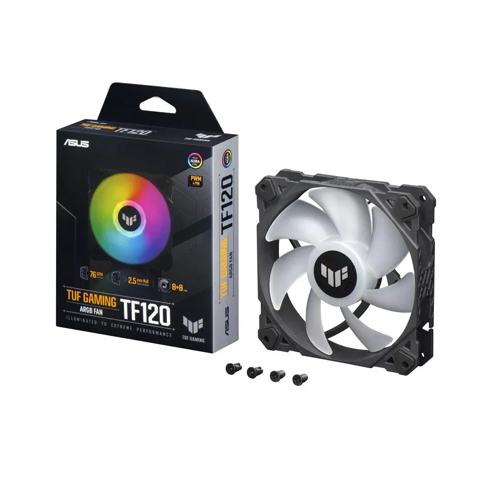 ASUS TUF Gaming TF120 ARGB Fan 120mm - Single Pack