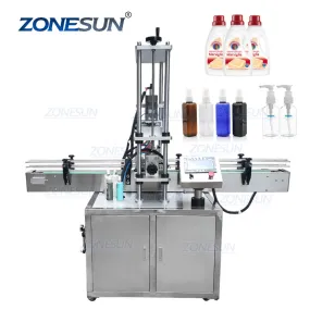 Automatic Electric Screw Bottle Plastic Glass Water Juice Honey Small Washing Dropper Spout Pouch Capping Machine