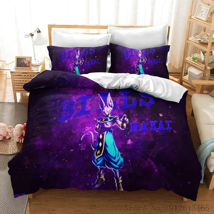 Awesome Beerus Dragon Ball Z BedSet Collection