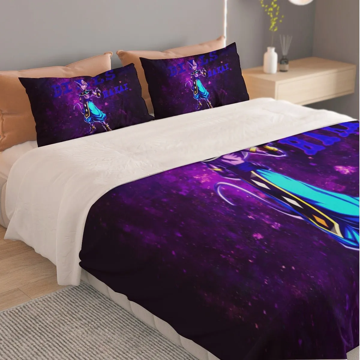 Awesome Beerus Dragon Ball Z BedSet Collection