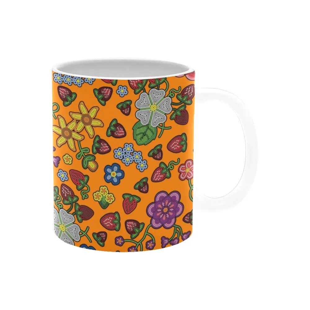 Berry Pop Carrot White Mug(11OZ)