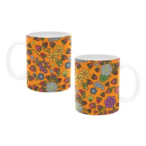 Berry Pop Carrot White Mug(11OZ)