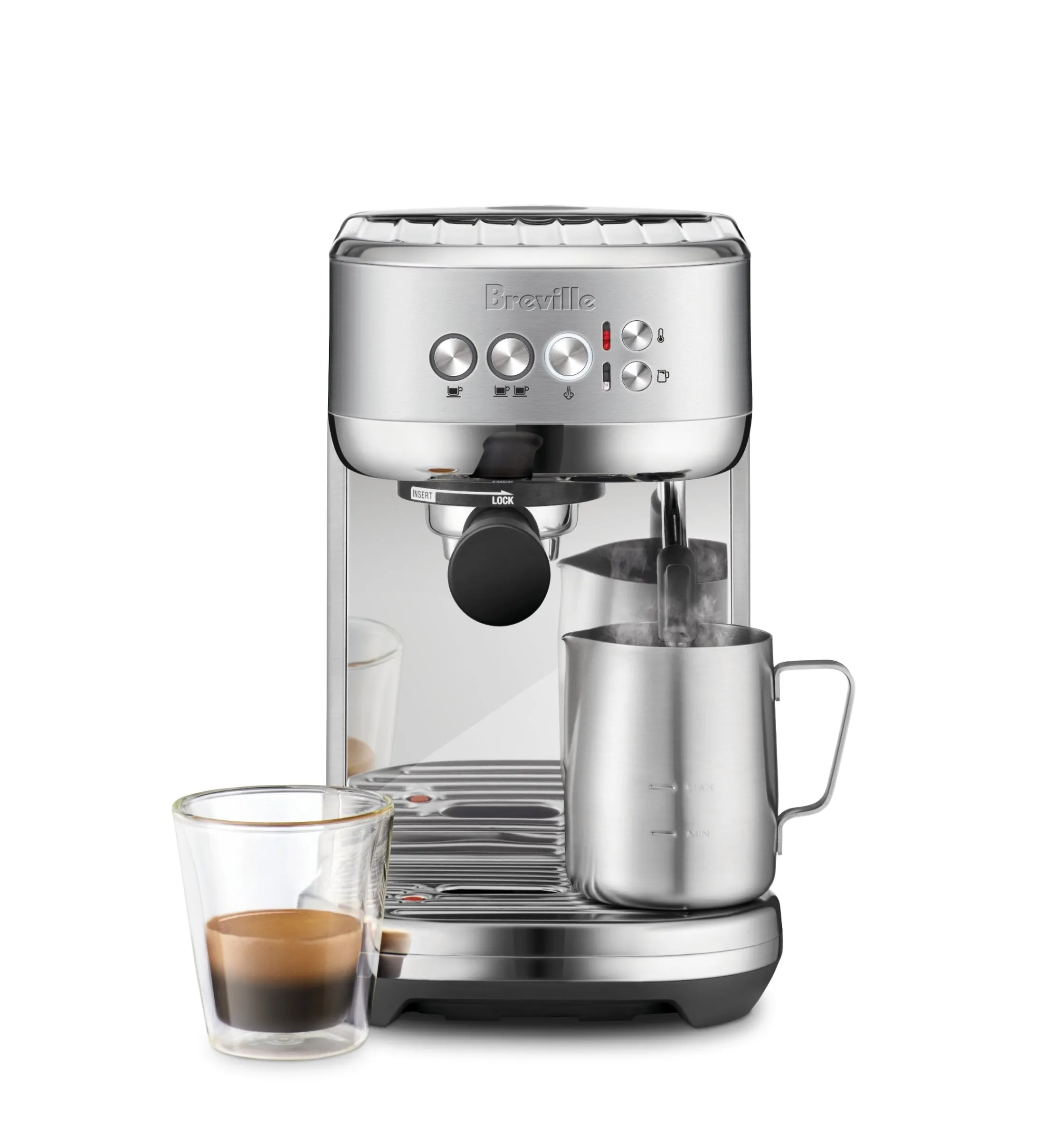 BES500 BREVILLE BAMBINO PLUS COFFEE MACHINE