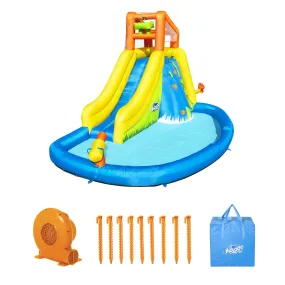 Bestway H2OGO! Mount Splashmore Kids Outdoor Inflatable Water Slide Splash Park