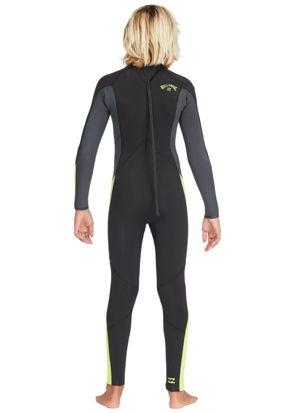 Billabong Boys Absolute 3/2mm Back Zip GBS Steamer Wetsuit