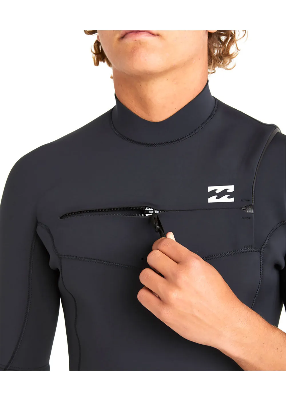 Billabong Mens Absolute Natural 2mm CZ GBS SS Steamer Wetsuit