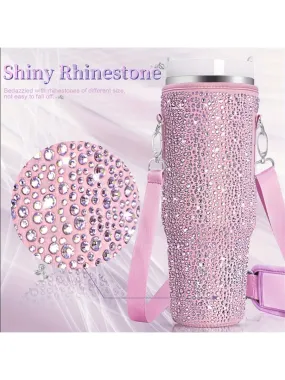 Bling Water Bottle Carrier Bag