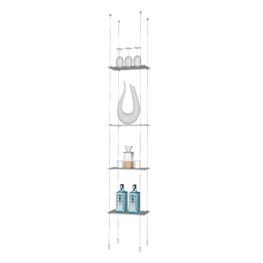 Blue Grouse Float Glass Shelving Unit