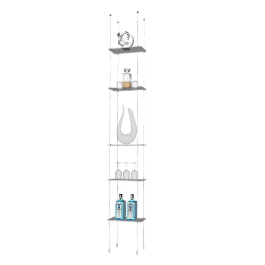 Blue Grouse Float Glass Shelving Unit