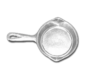 Bon Chef 5042WHTM Fry Pan