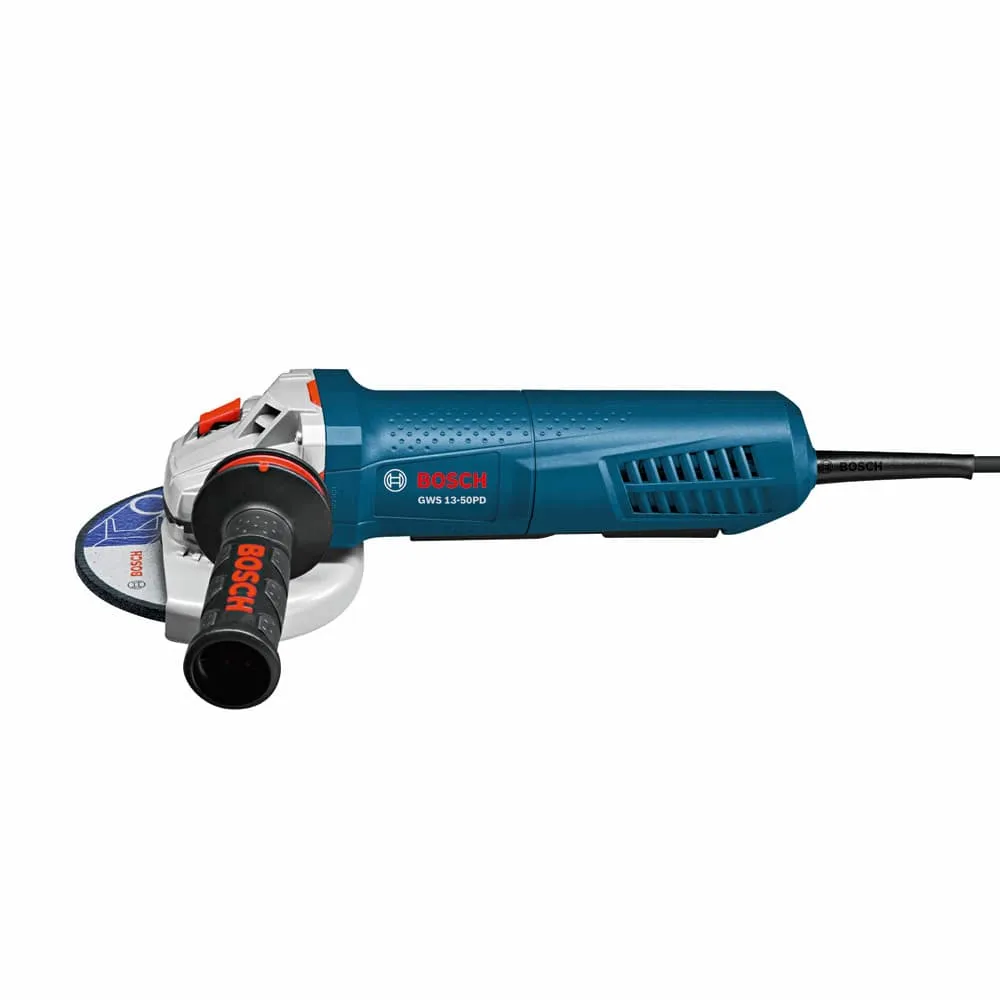 Bosch GWS13-50PD 5" High-Performance Angle Grinder, No-Lock-On Paddle Switch