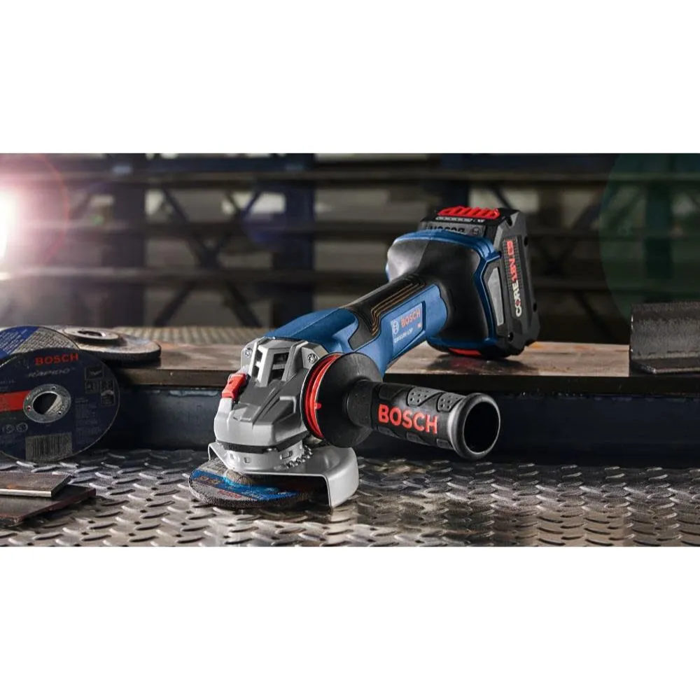 Bosch GWS18V-13PN PROFACTOR 18V 5 – 6 In. Angle Grinder with Paddle Switch (Bare Tool)