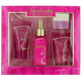 Britney Spears Women's Gift Set - Fantasy Captivating Luxurious, 4 Piece