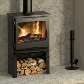 Broseley Ignite 5 Widescreen Stove With Log Store